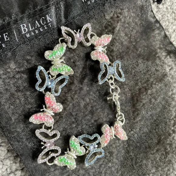 Butterfly multi color bracelet - Picture 9 of 9